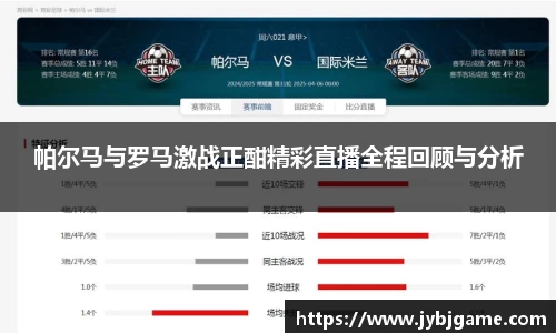 帕尔马与罗马激战正酣精彩直播全程回顾与分析